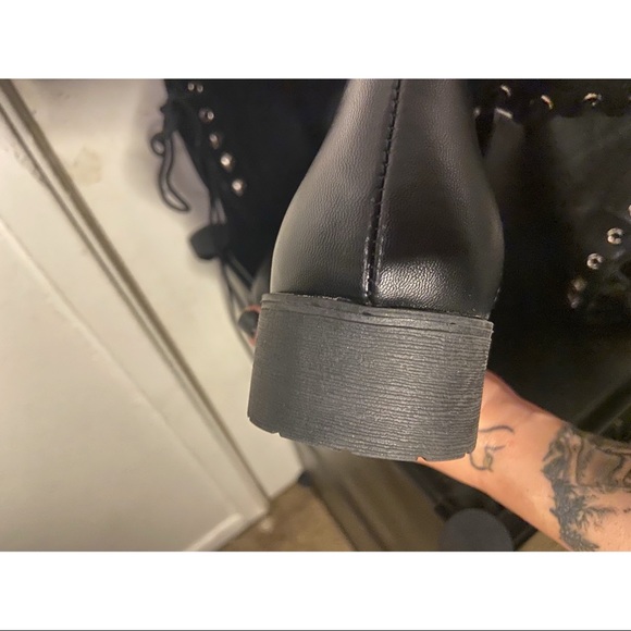 Over the Knee Boots Vegan Leather - W10 - NEW (Not in Stores) - Picture 10 of 15
